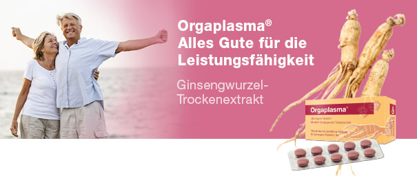 Orgaplasma. Alles Gute für die Leistungsfähigkeit und Ausdauer