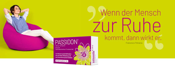 Passidon. Alles Gute für die seelische Balance.