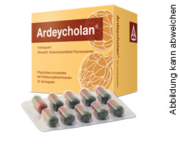 Ardeycholan – Artischockenblätter-Trockenextrakt, Unterstützung für das Verdauungssytem.